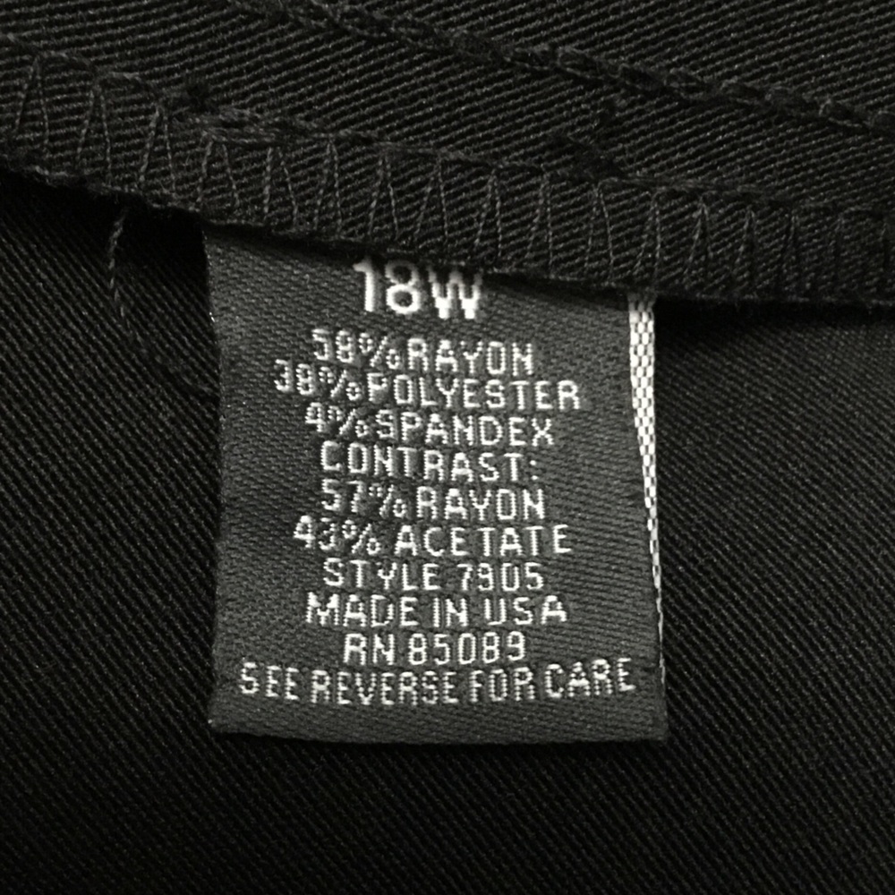dressbarn Black Dress with Pink Trim - Picture 3 of 13
